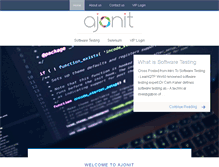 Tablet Screenshot of ajonit.com